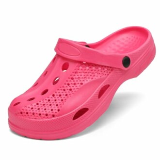 SOSOWHLTE Arch Support Clogs