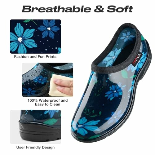 HISEA Waterproof Garden Shoe
